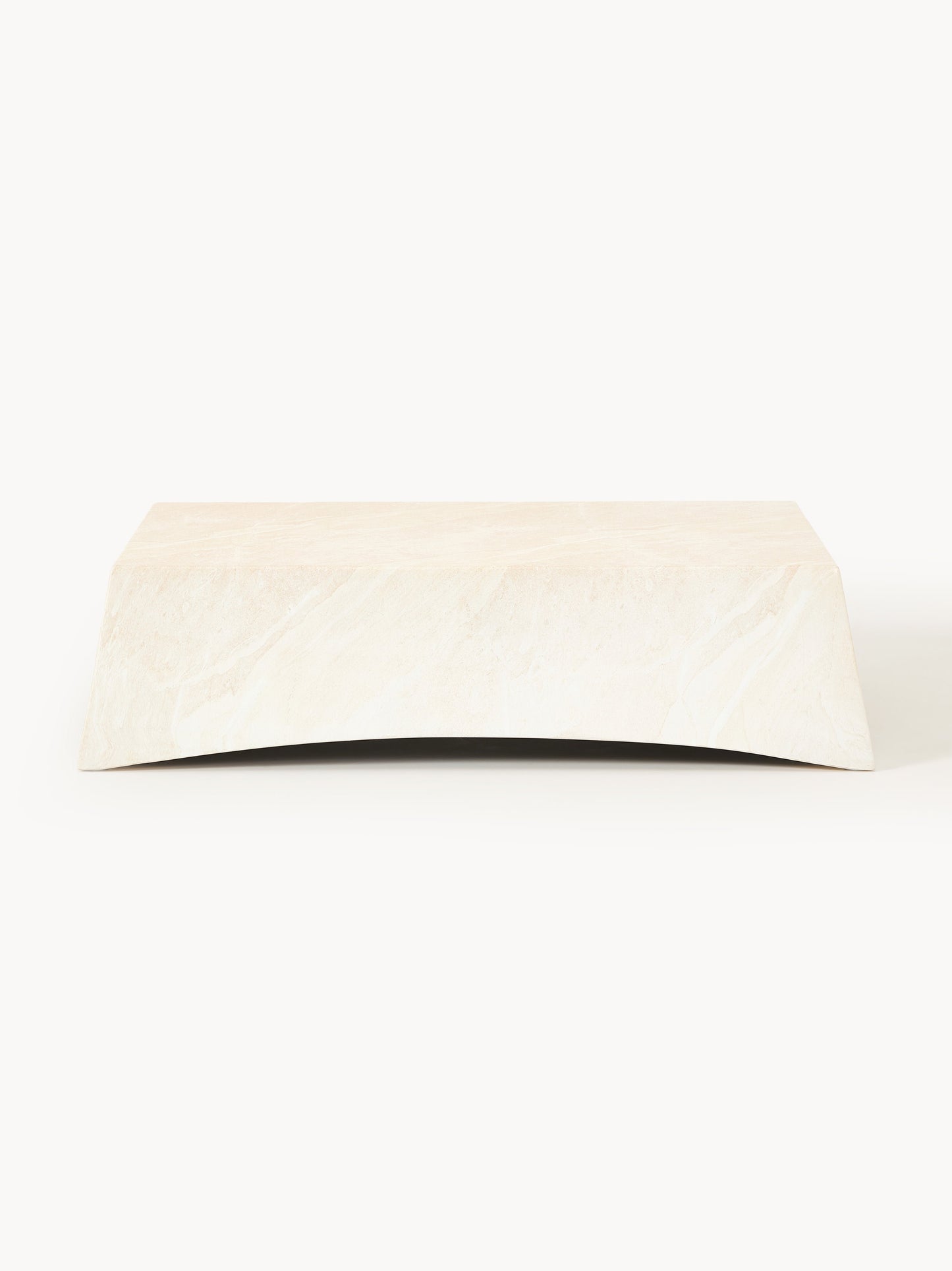 Mohquest Indoor & Outdoor Coffee Table in Travertine Look, W 120 cm
