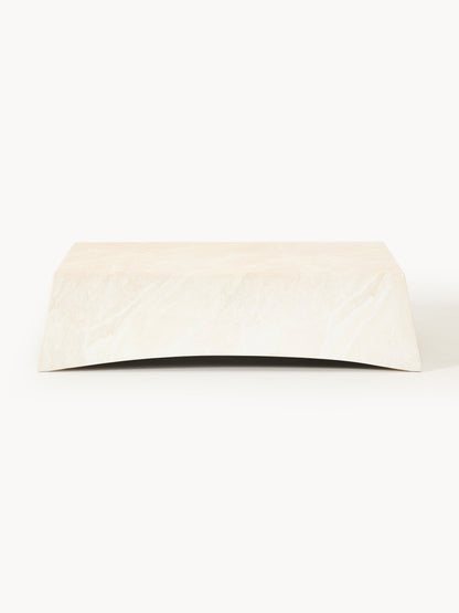 Mohquest Indoor & Outdoor Coffee Table in Travertine Look, W 120 cm