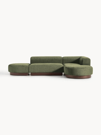 Natvorna Modular Teddy Bouclé Corner Sofa