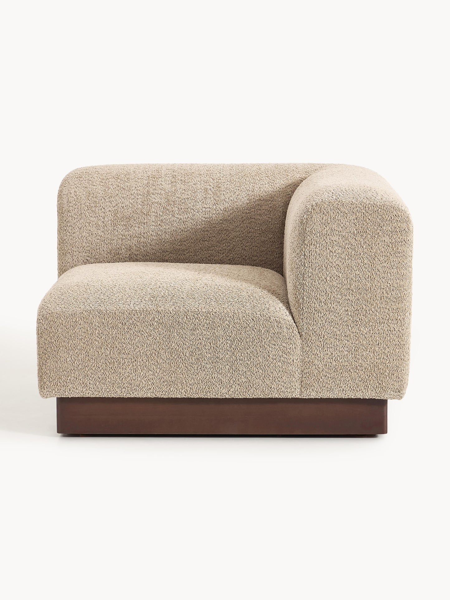 Natvorna Teddy Bouclé Corner Module