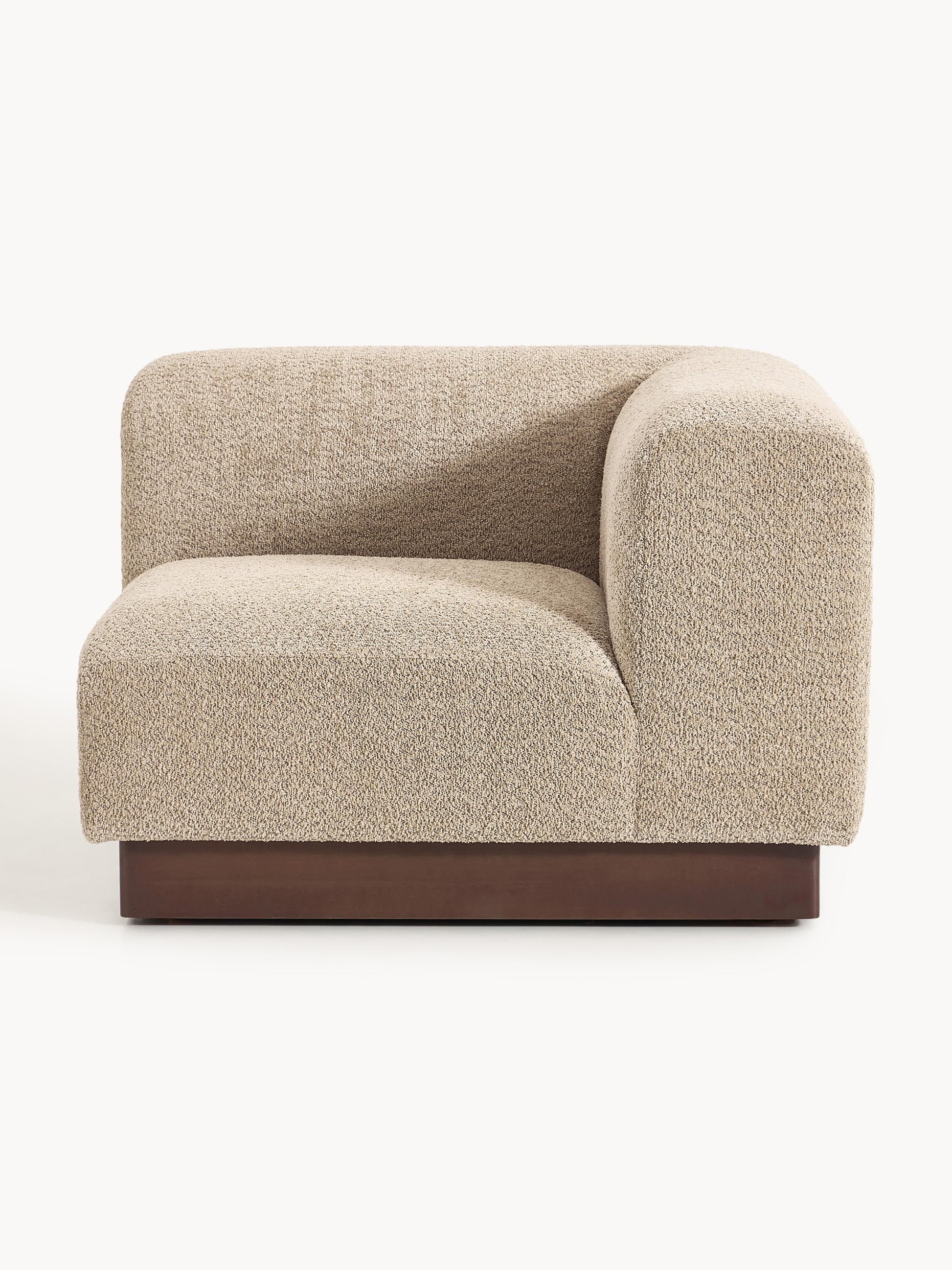 Natvorna Teddy Bouclé Corner Module