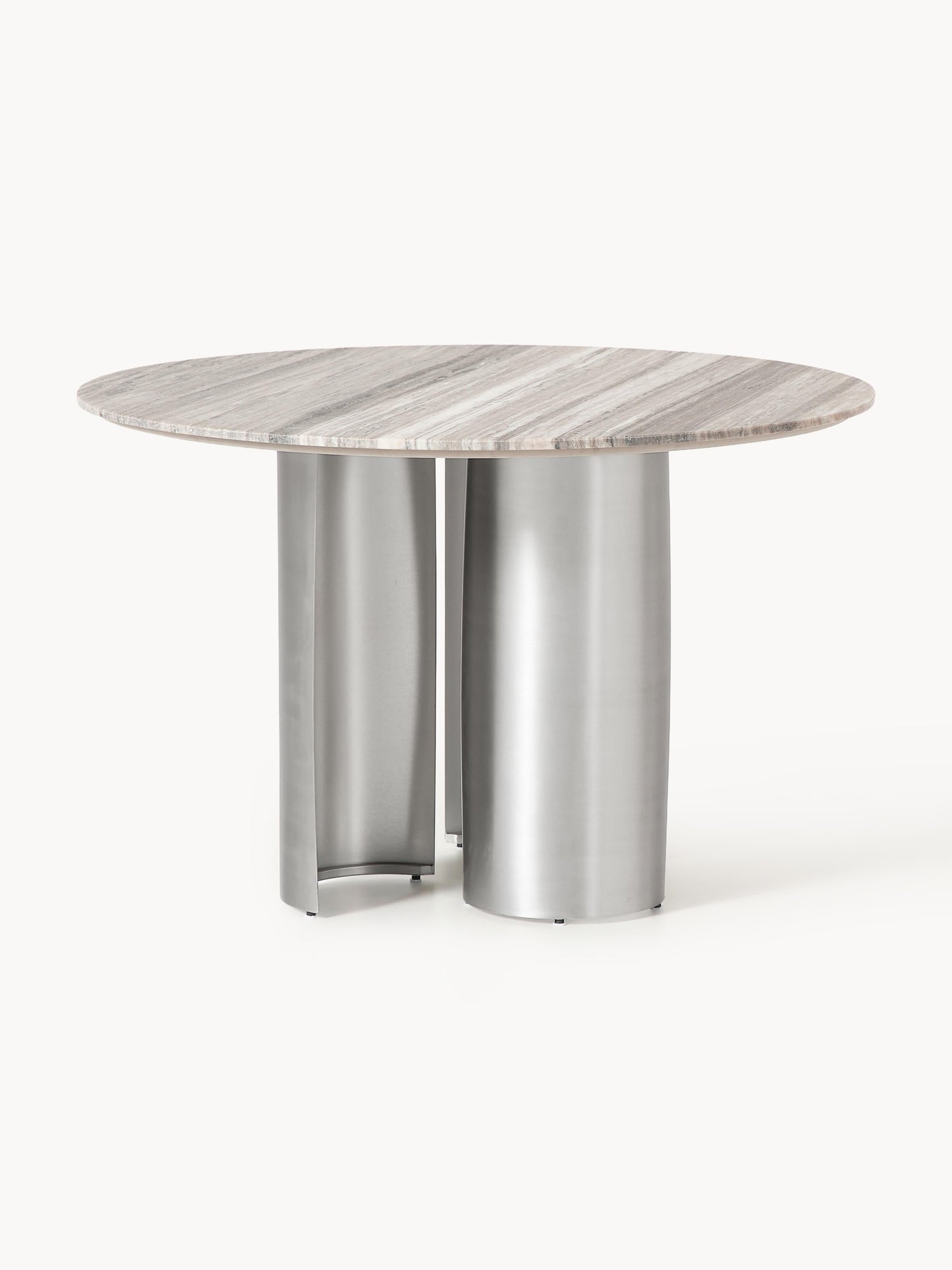 Noferro Round Dining Table with Marble Tabletop, Ø 120 cm