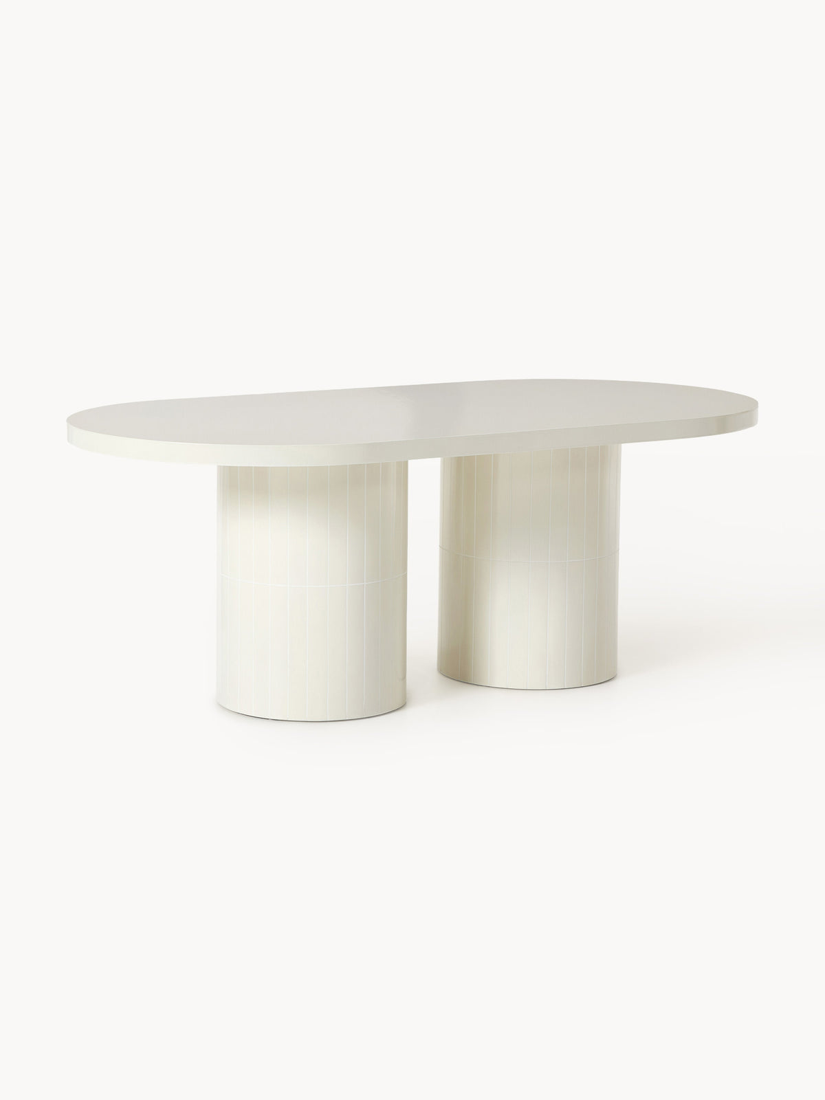 Saydora Oval Garden Dining Table, 200 x 100 cm