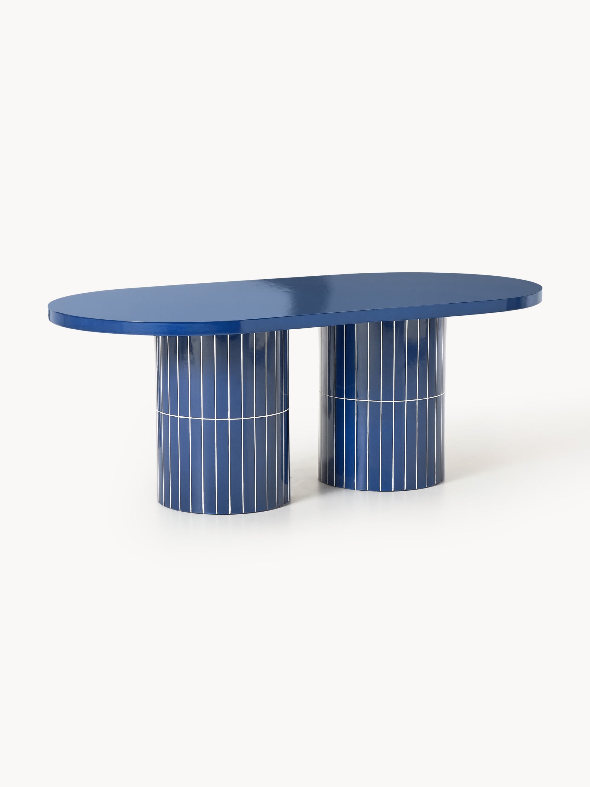Saydora Oval Garden Dining Table, 200 x 100 cm