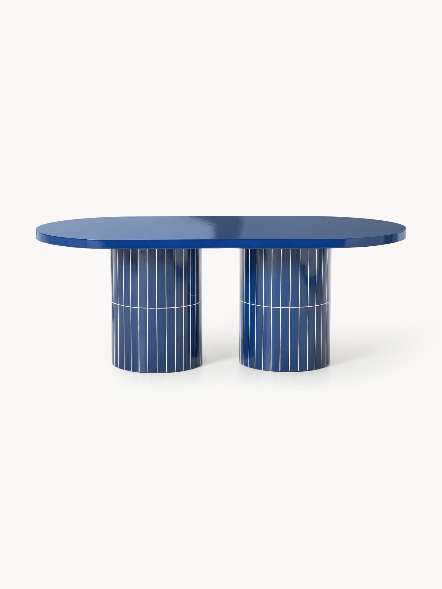 Saydora Oval Garden Dining Table, 200 x 100 cm