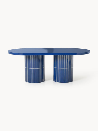 Saydora Oval Garden Dining Table, 200 x 100 cm
