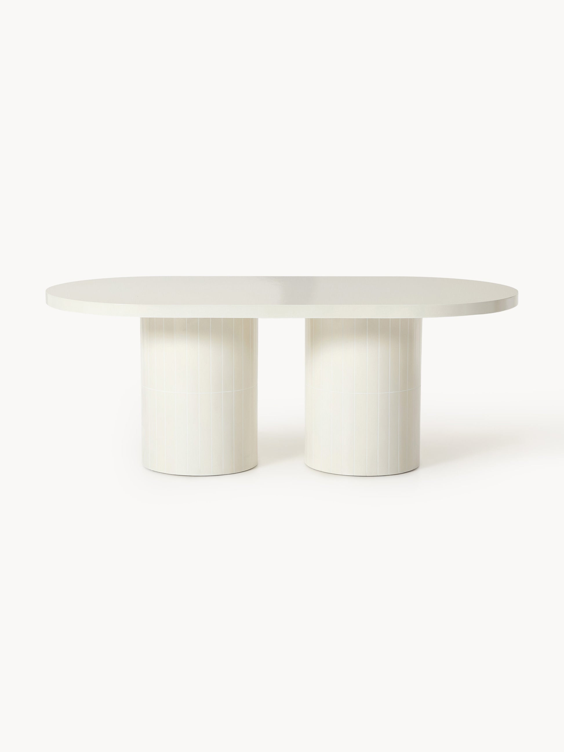 Saydora Oval Garden Dining Table, 200 x 100 cm