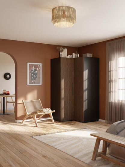 Simneva Modular Corner Wardrobe, 115 cm Wide