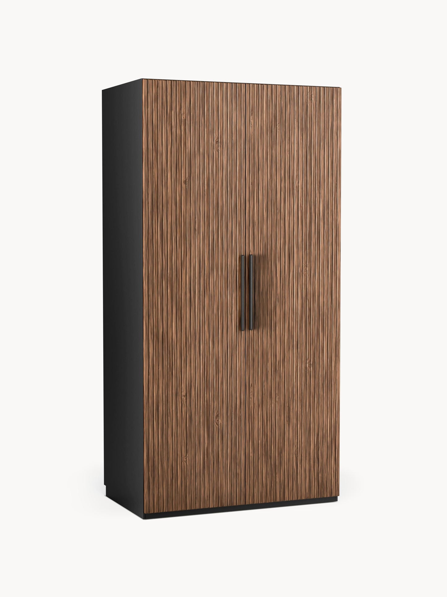 Simneva Modular Hinged-Door Wardrobe, 100 cm Wide, in Various Sizes