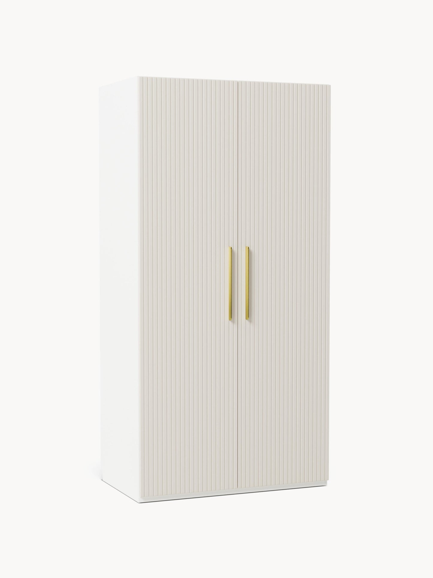 Simneva Modular Hinged-Door Wardrobe, 100 cm Wide, in Various Sizes