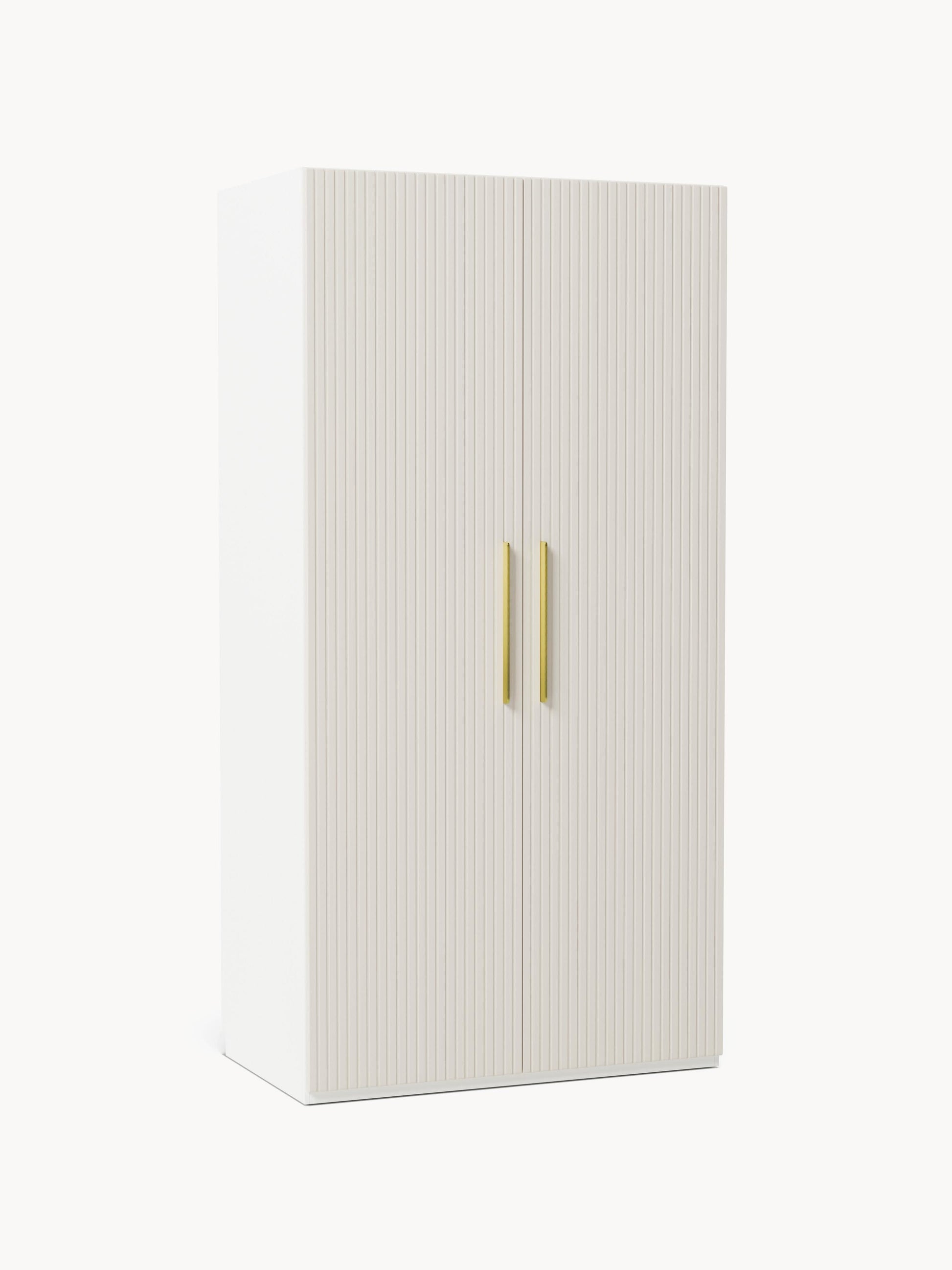 Simneva Modular Hinged-Door Wardrobe, 100 cm Wide, in Various Sizes