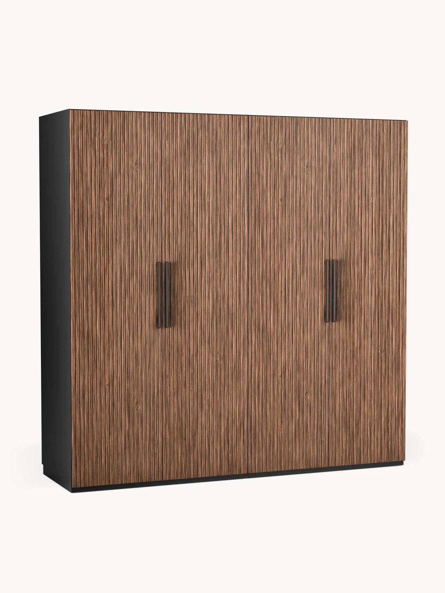 Simneva Modular Hinged-Door Wardrobe, 200 cm Wide, in Various Sizes