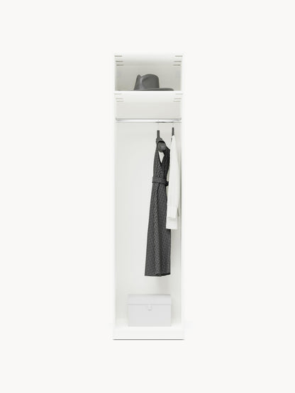 Simneva Modular Hinged-Door Wardrobe, 50 cm Wide, in Various Sizes
