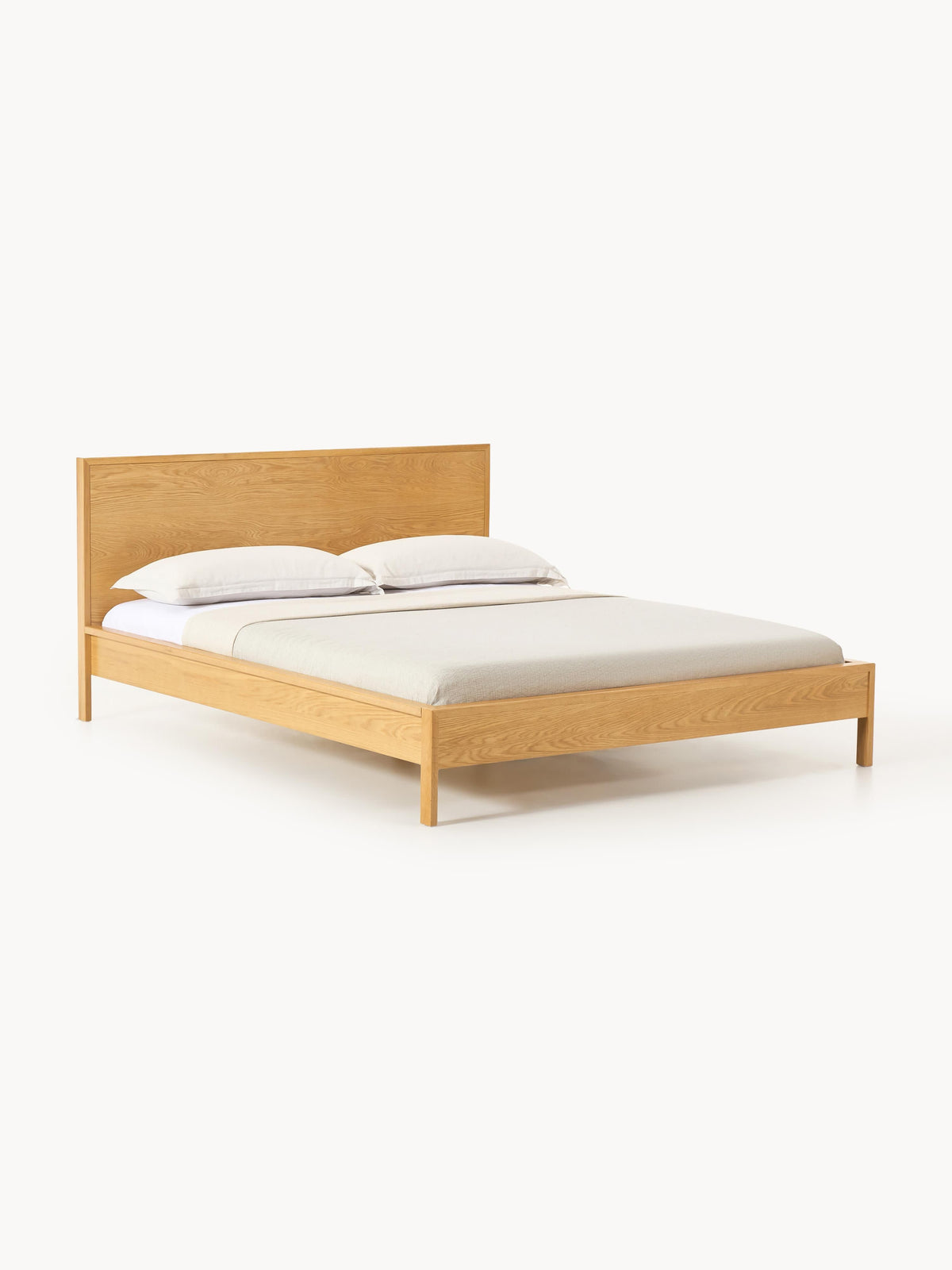 Tamvorna Wooden Bed with Headboard
