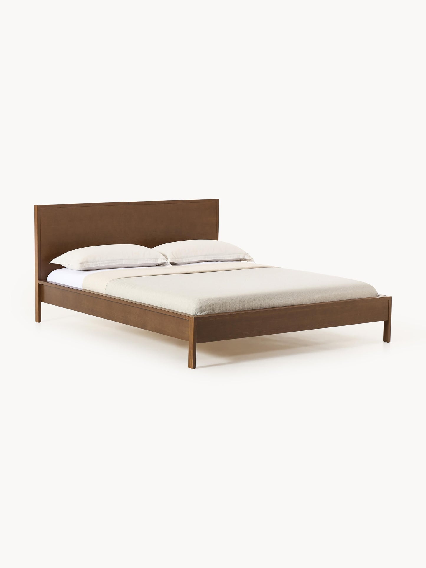 Tamvorna Wooden Bed with Headboard