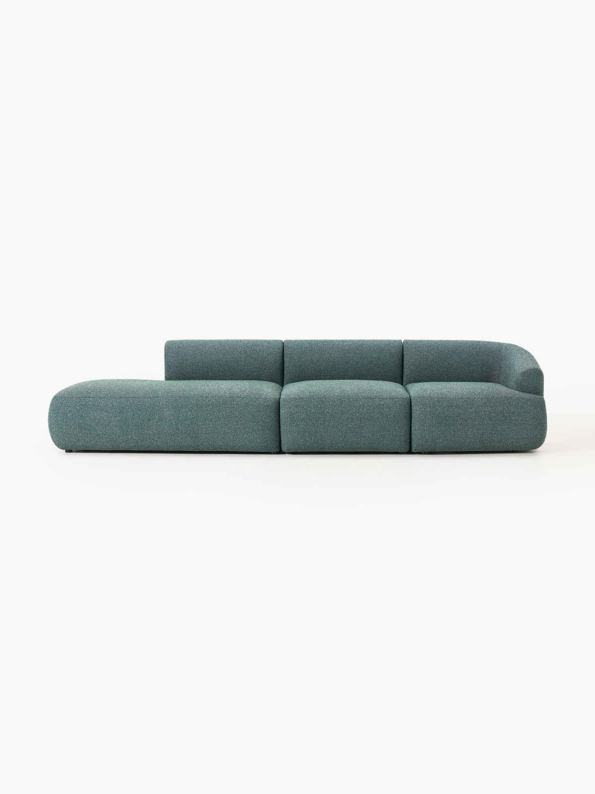 Trevanna Bouclé Modular Chaise (2-Seater)