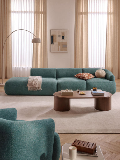 Trevanna Bouclé Modular Chaise (2-Seater)