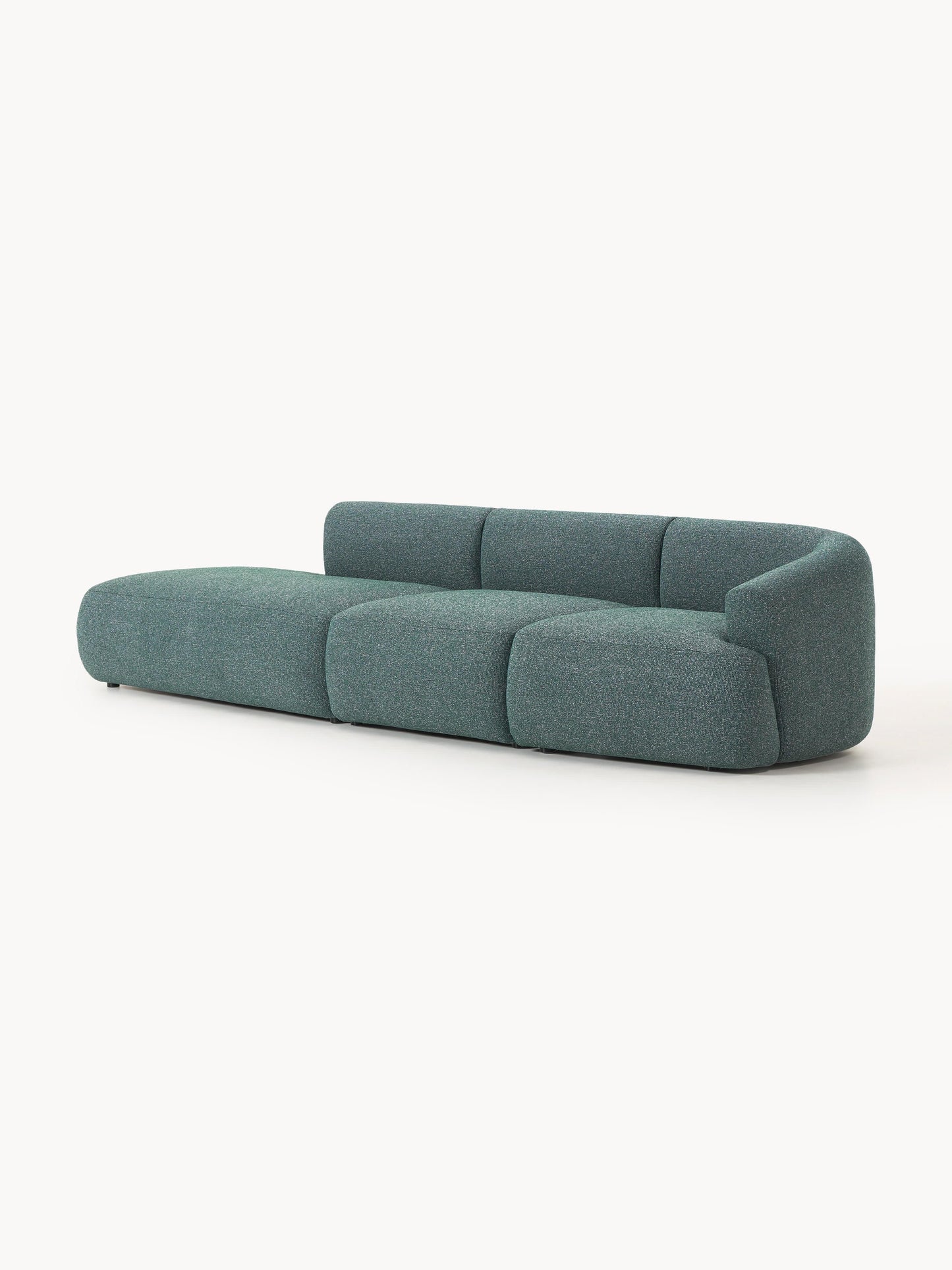 Trevanna Bouclé Modular Chaise (2-Seater)