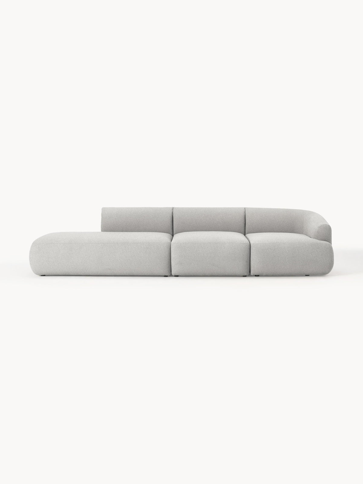 Trevanna Bouclé Modular Chaise (2-Seater)