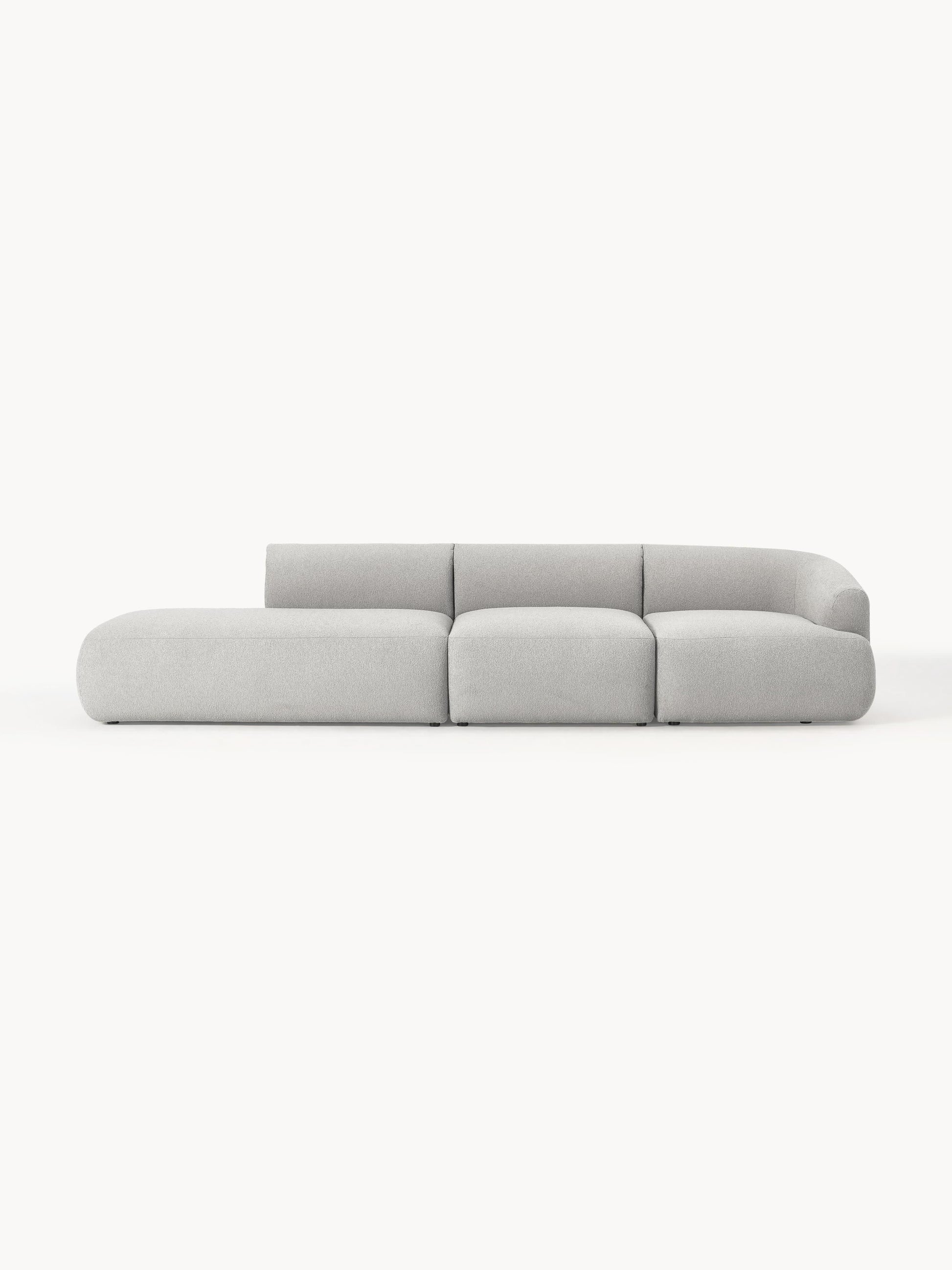 Trevanna Bouclé Modular Chaise (2-Seater)