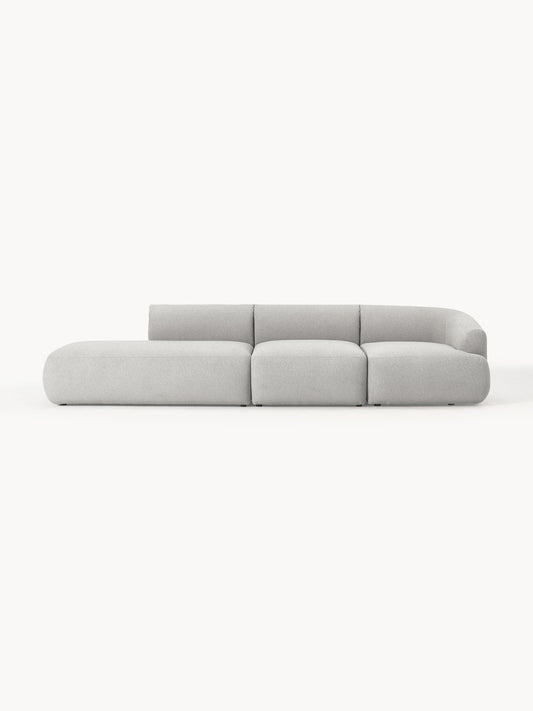 Trevanna Bouclé Modular Chaise (2-Seater)