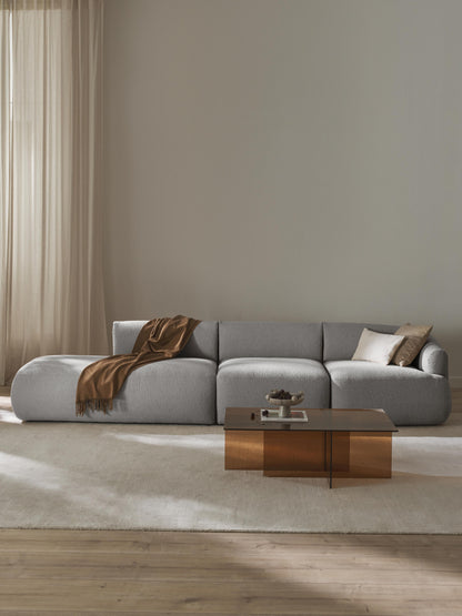 Trevanna Bouclé Modular Chaise (2-Seater)