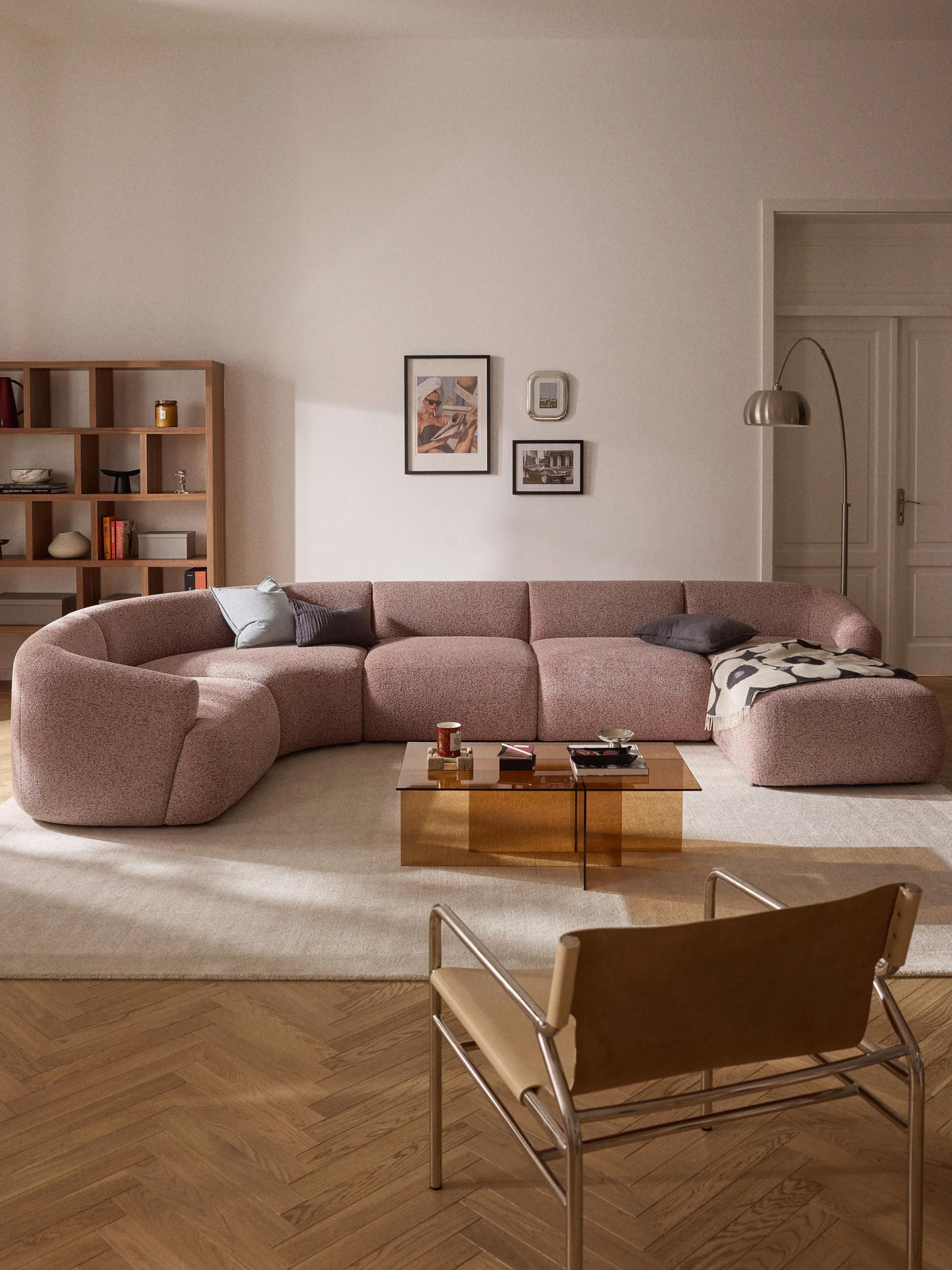 Trevanna Bouclé Modular XL Sofa