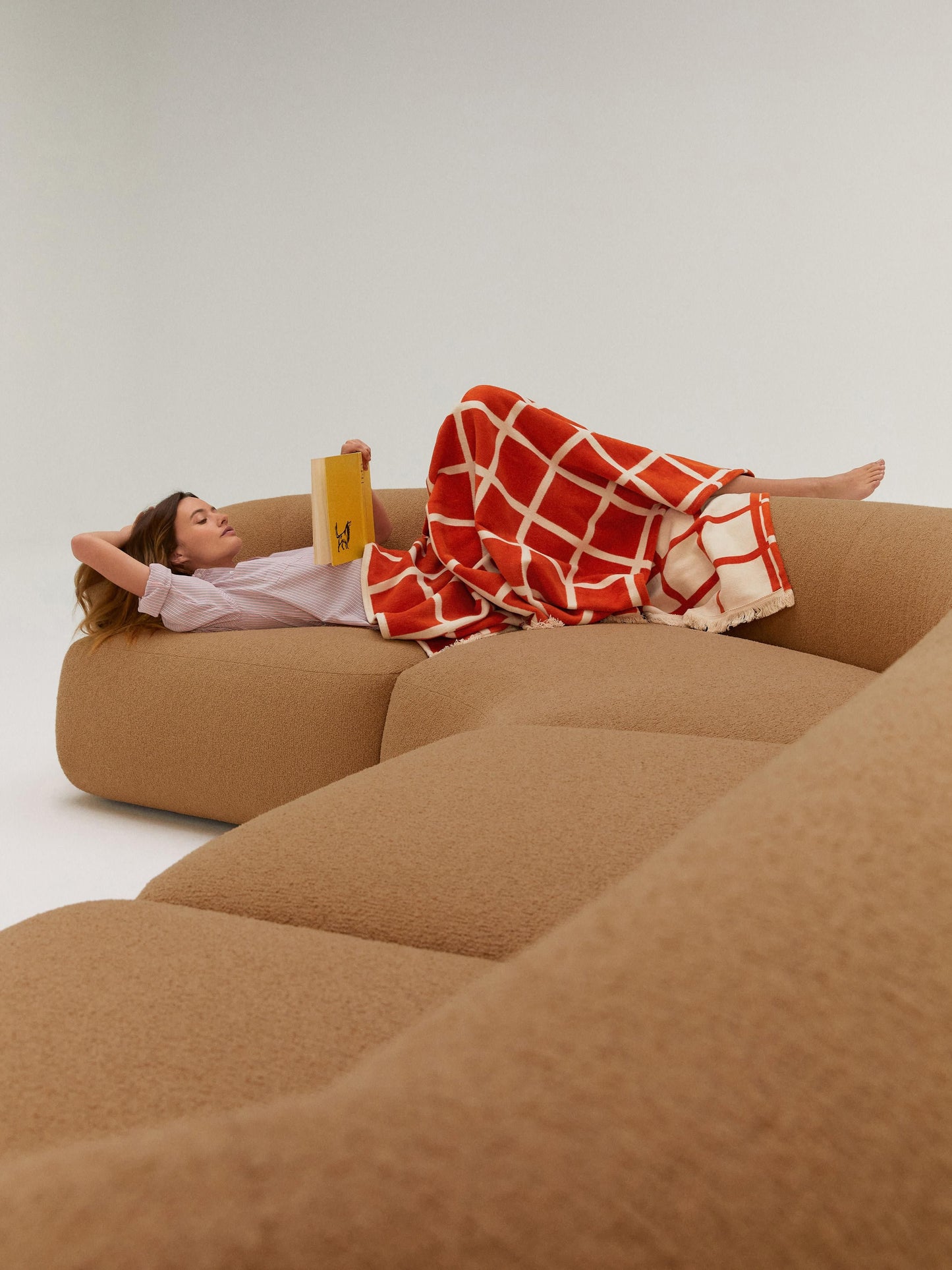 Trevanna Bouclé Modular XL Sofa