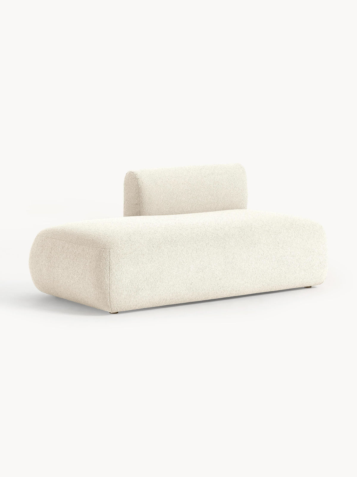 Trevanna Chaise Module in Bouclé