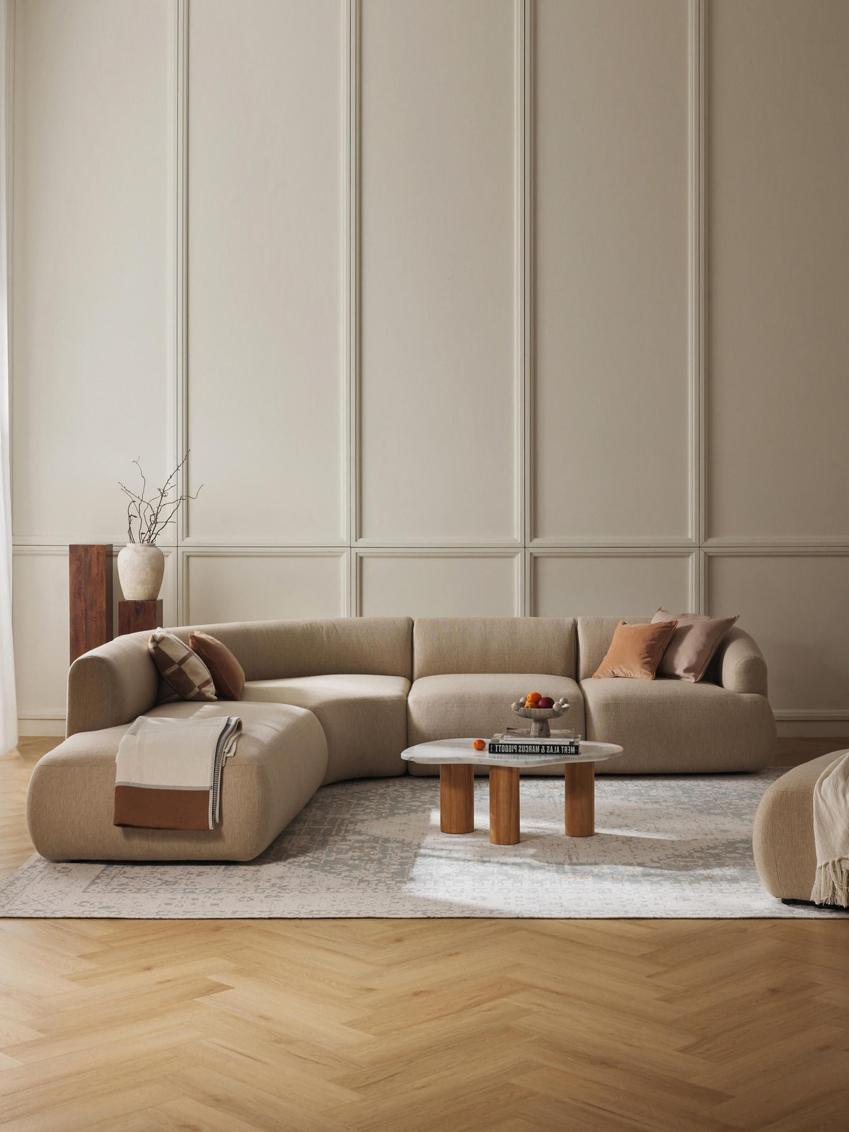 Trevanna Modular 4-Seater Corner Sofa