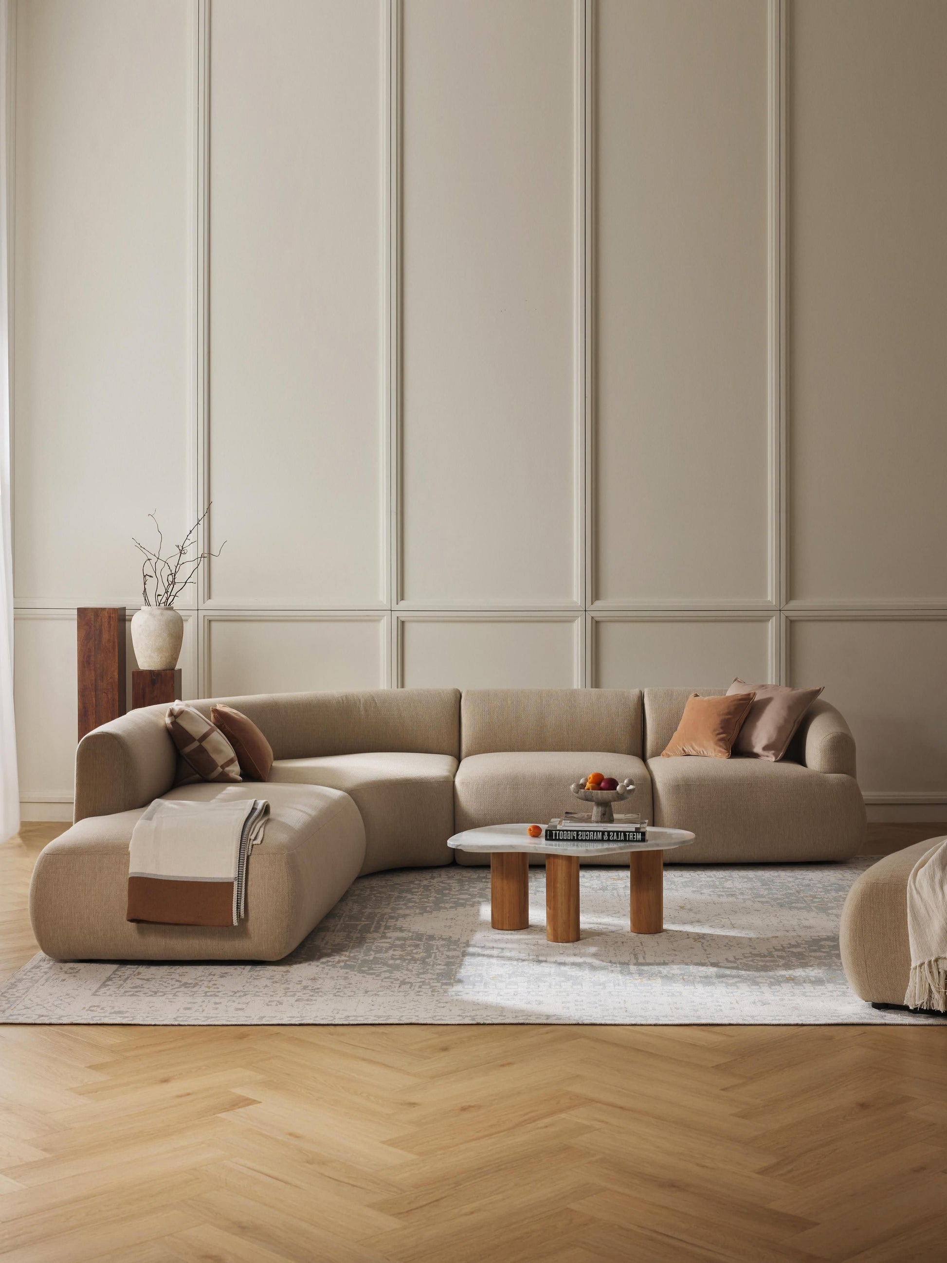 Trevanna Modular 4-Seater Corner Sofa