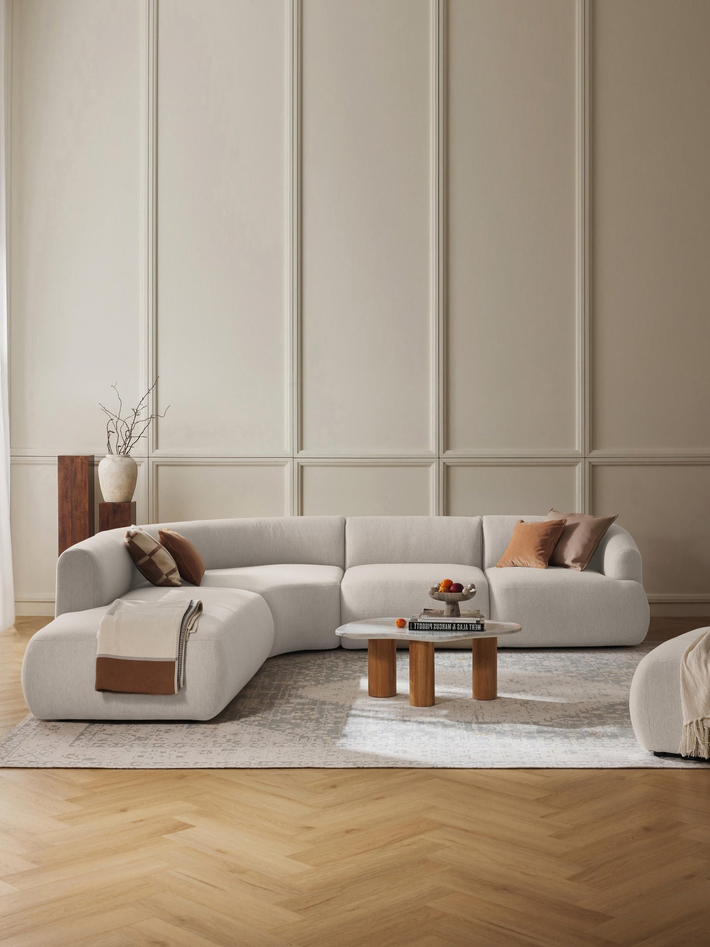 Trevanna Modular 4-Seater Corner Sofa