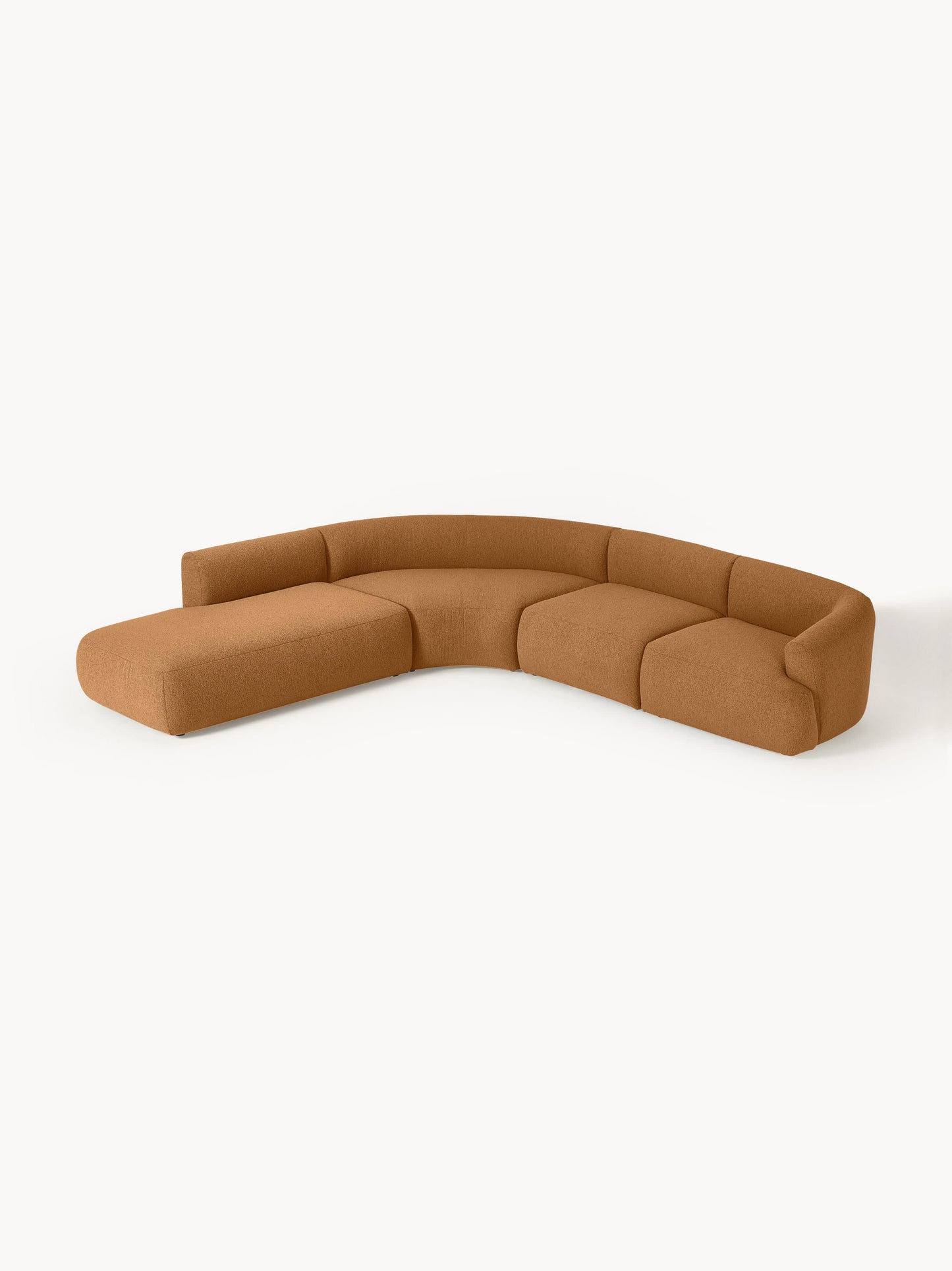 Trevanna Modular Corner Sofa (4-Seater) in Bouclé