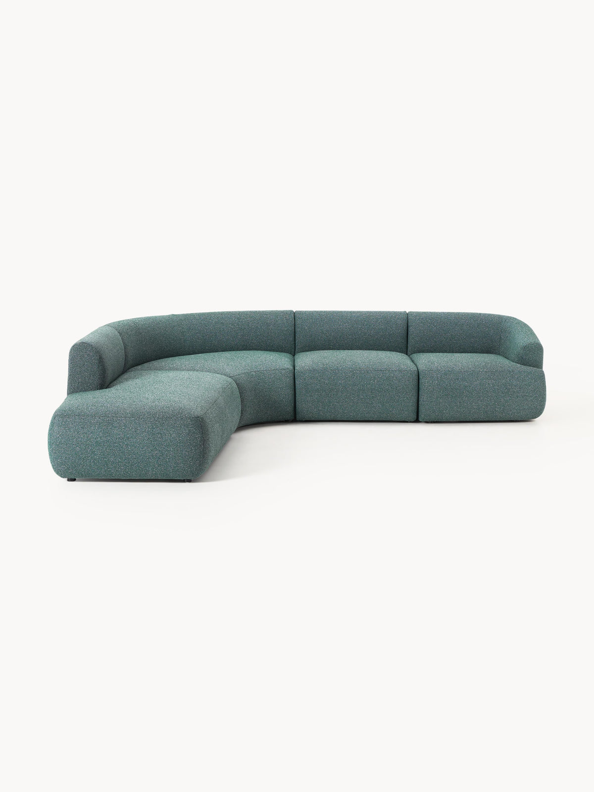 Trevanna Modular Corner Sofa (4-Seater) in Bouclé