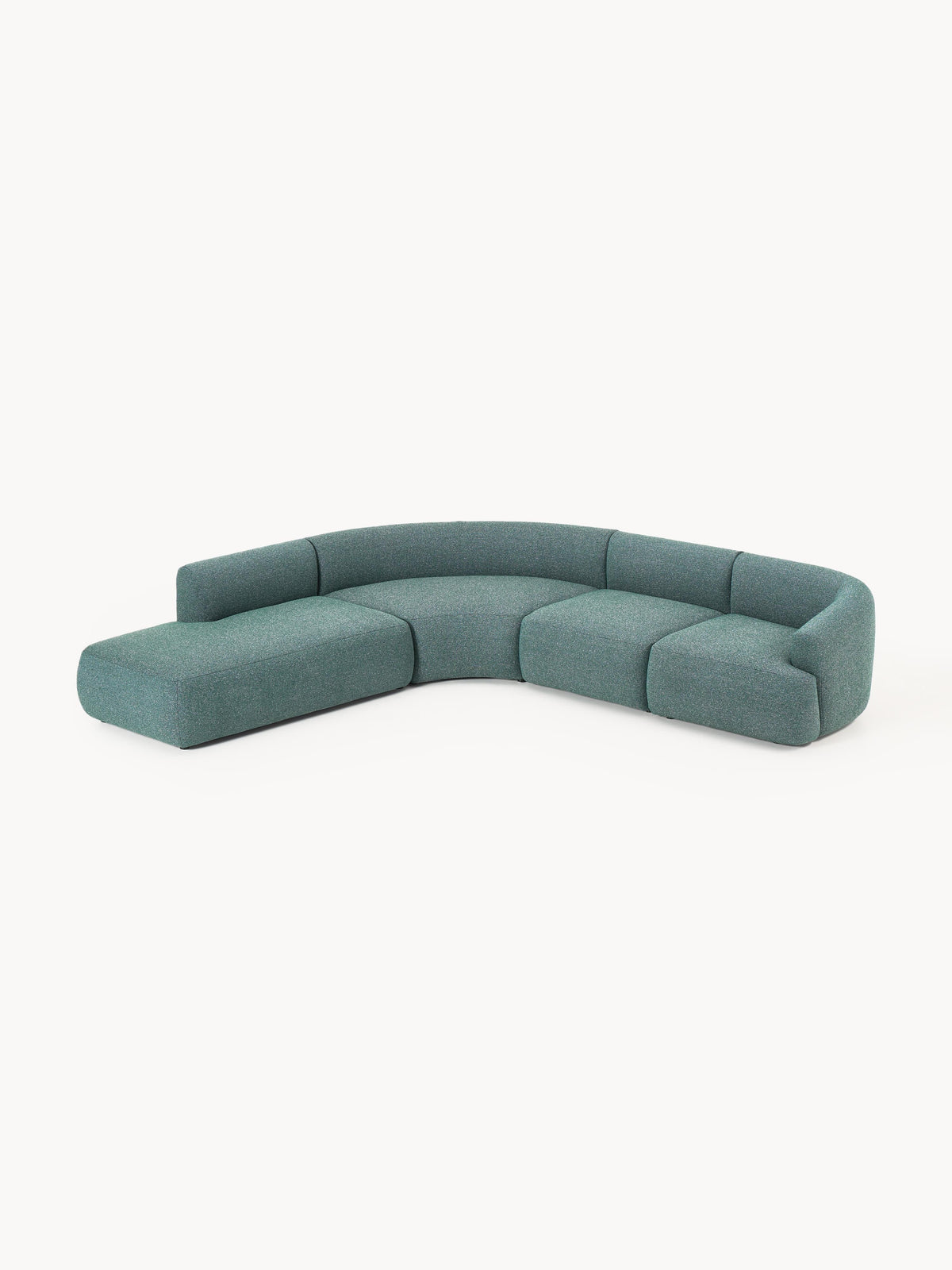 Trevanna Modular Corner Sofa (4-Seater) in Bouclé
