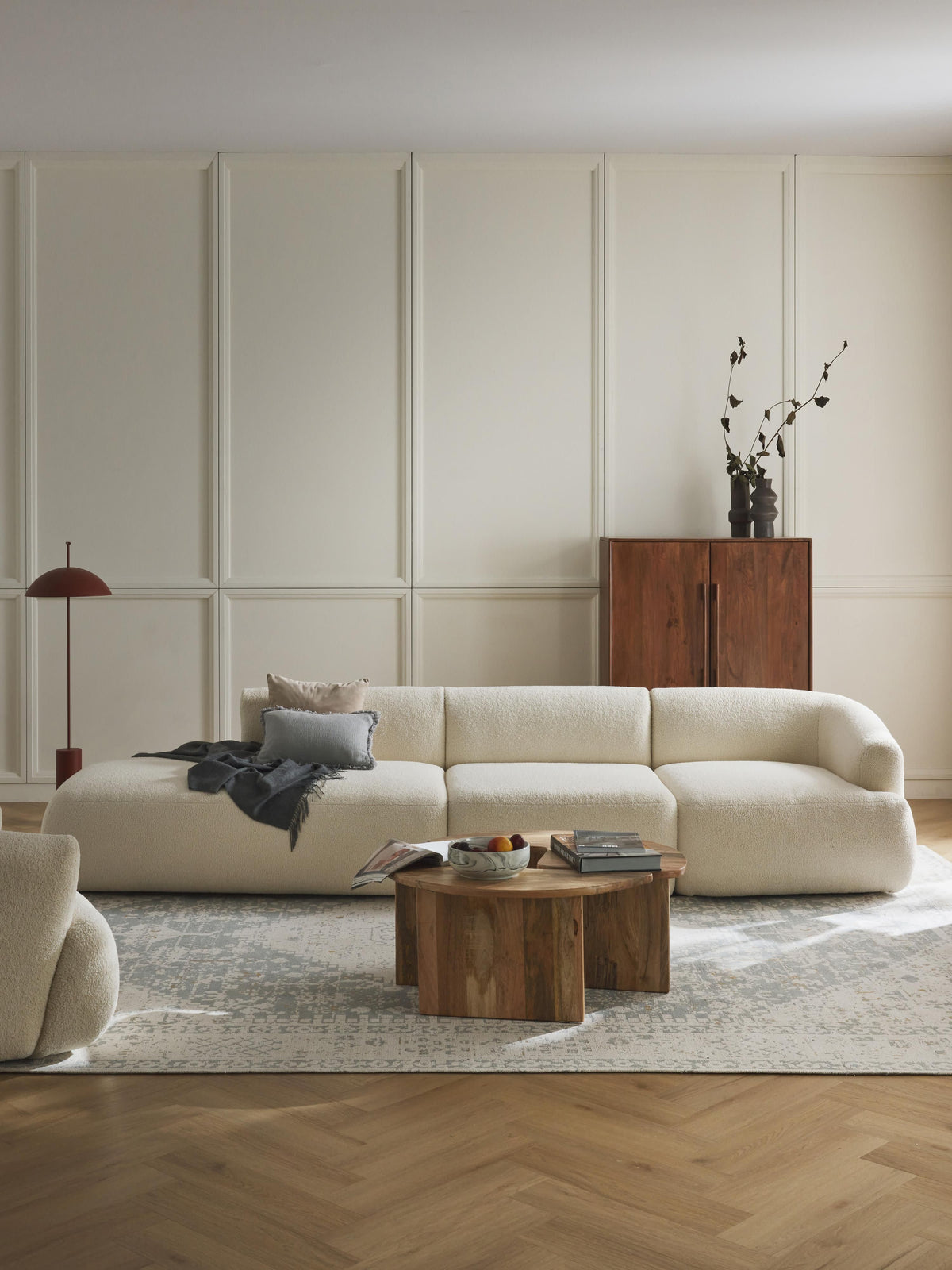 Trevanna Teddy Modular Ottoman (3-Seater)