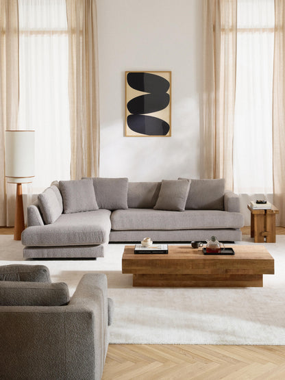 Trivardo Corner Sofa in Bouclé