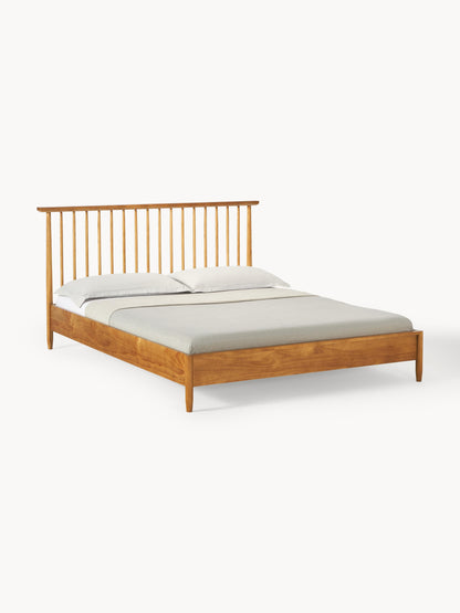 Winado Wooden Bed with Pine Headboard