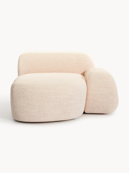 Wolbrenna Chaise Corner Module in Bouclé