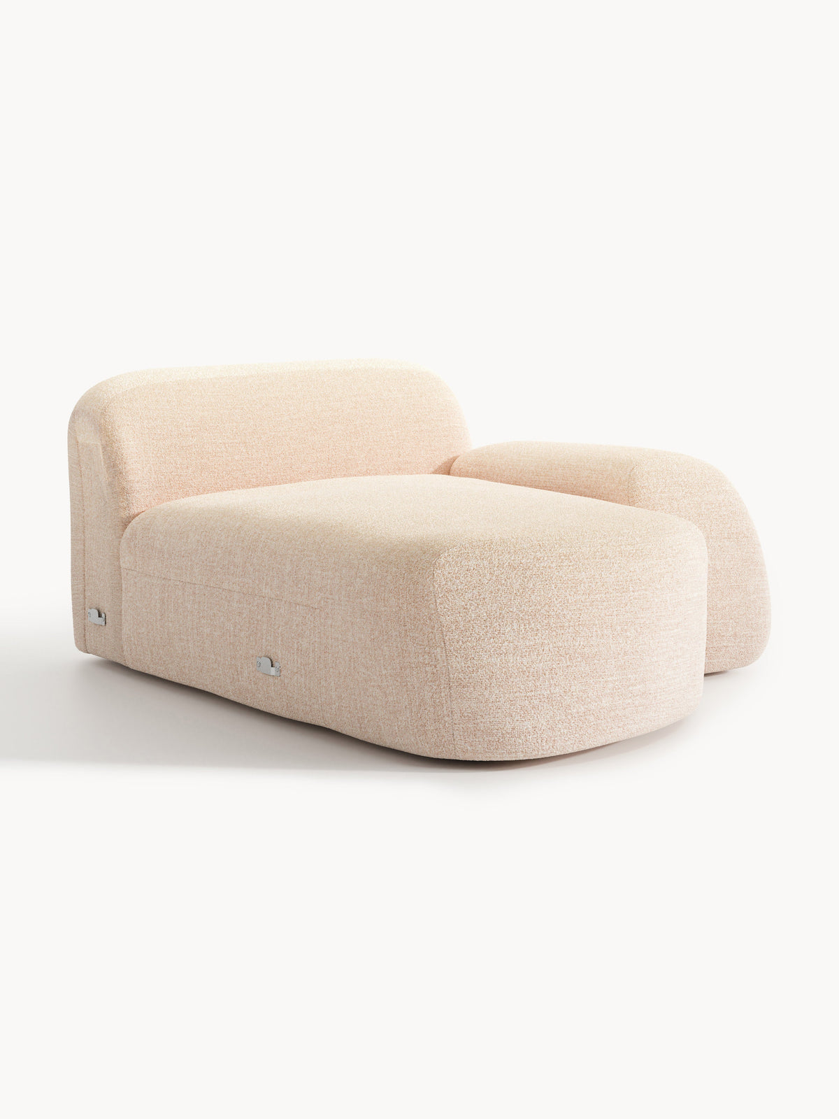 Wolbrenna Chaise Corner Module in Bouclé