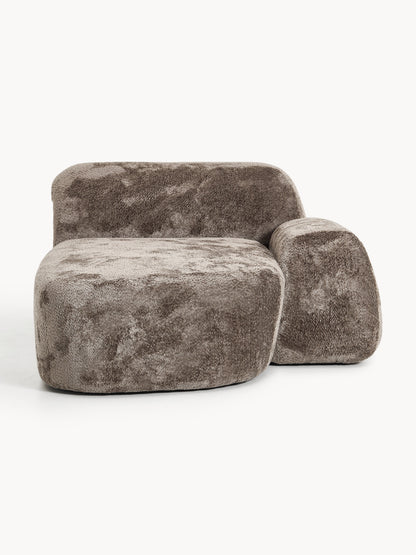 Wolbrenna Chaise in Teddy Bouclé