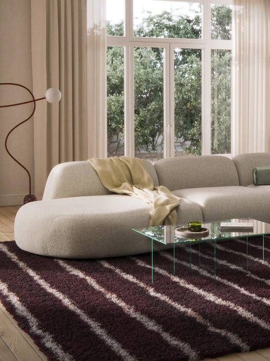 Wolbrenna Chaise Module in Bouclé
