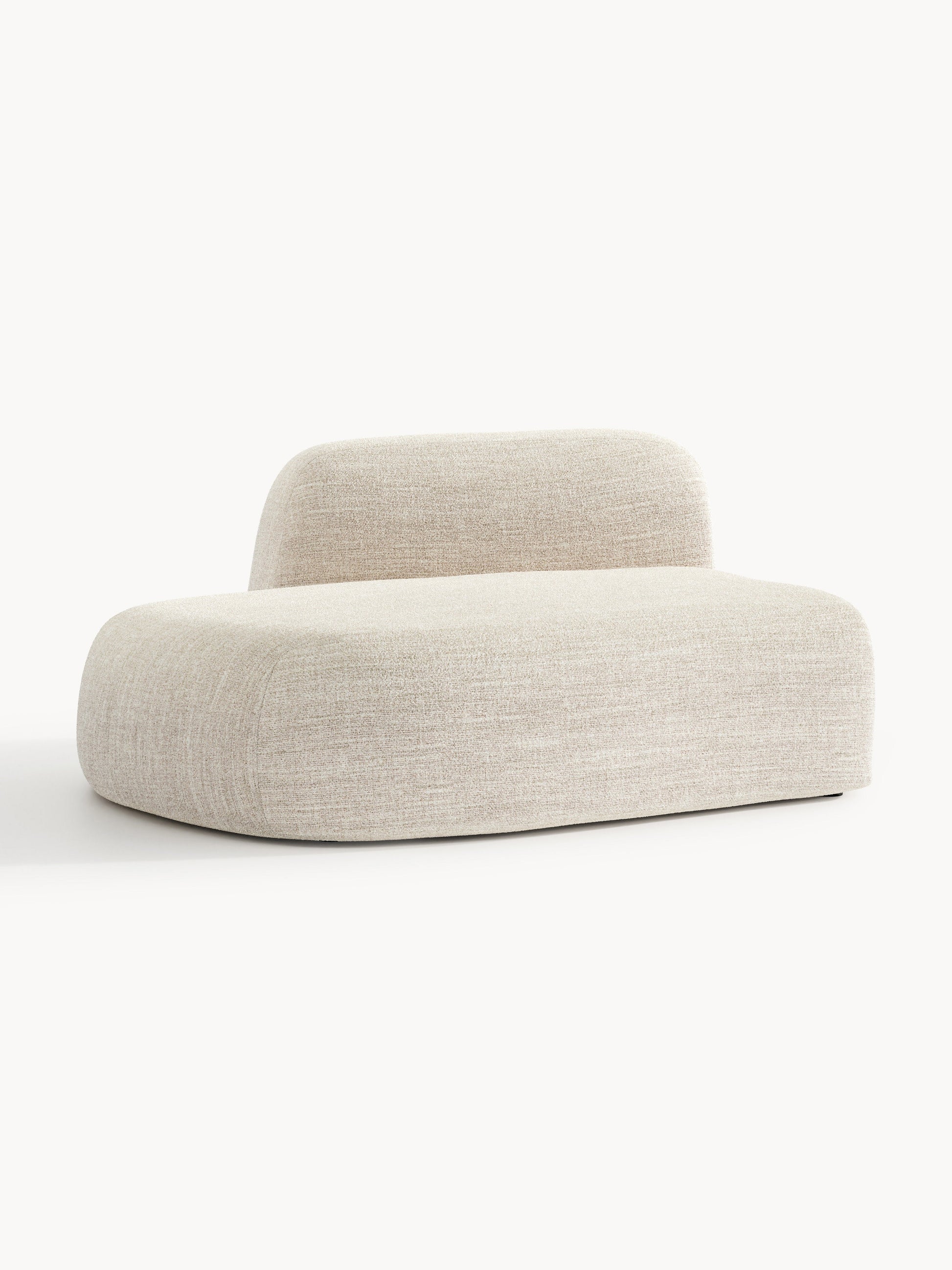 Wolbrenna Chaise Module in Bouclé