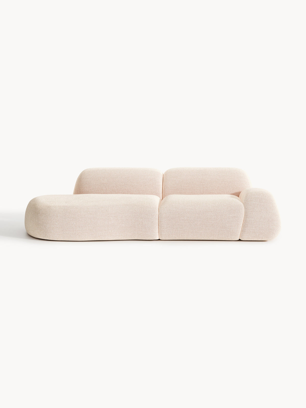 Wolbrenna Modular Chaise (3-Seater) in Bouclé