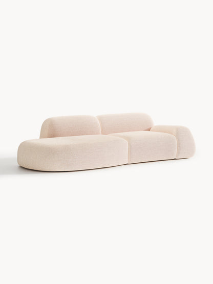 Wolbrenna Modular Chaise (3-Seater) in Bouclé