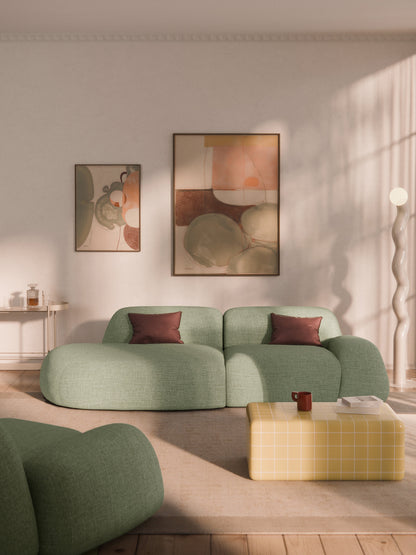 Wolbrenna Modular Chaise (3-Seater) in Bouclé