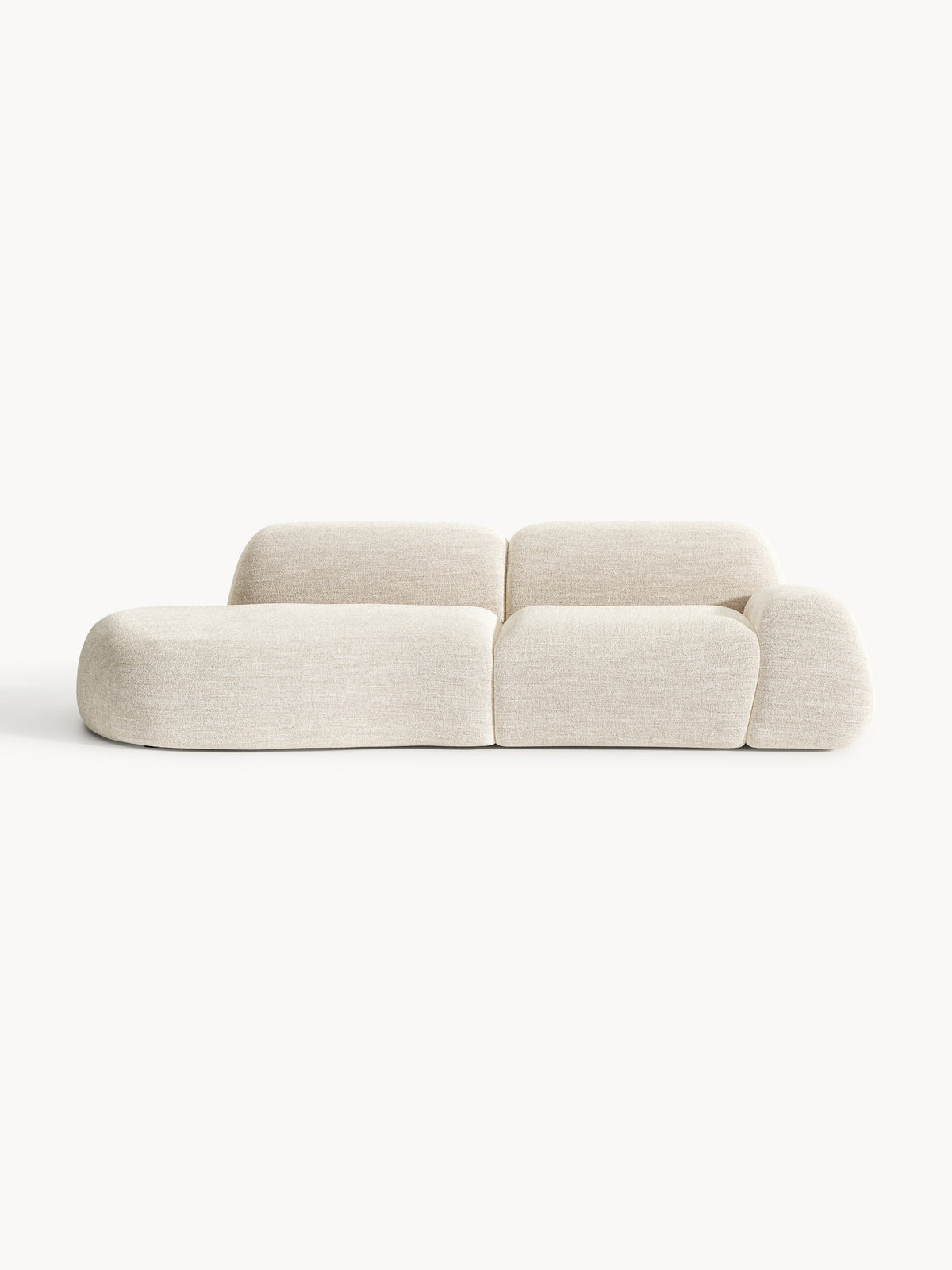 Wolbrenna Modular Chaise (3-Seater) in Bouclé
