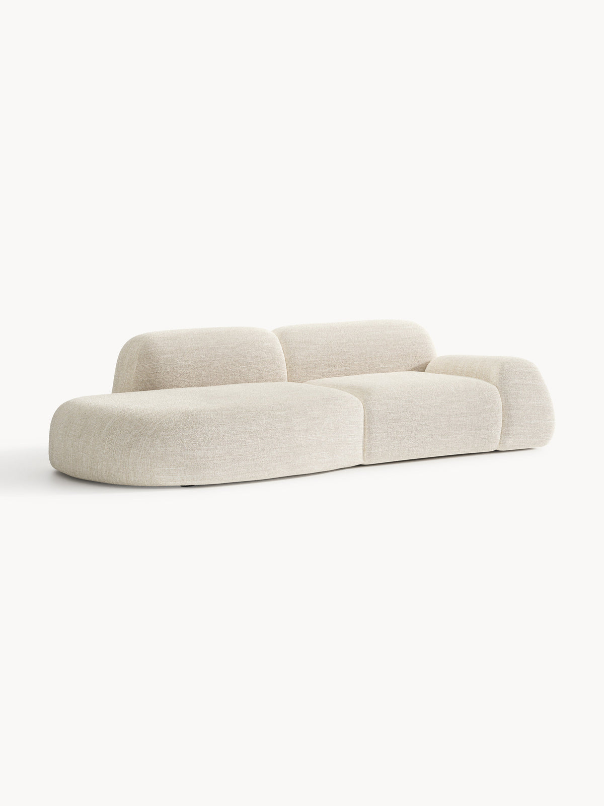 Wolbrenna Modular Chaise (3-Seater) in Bouclé