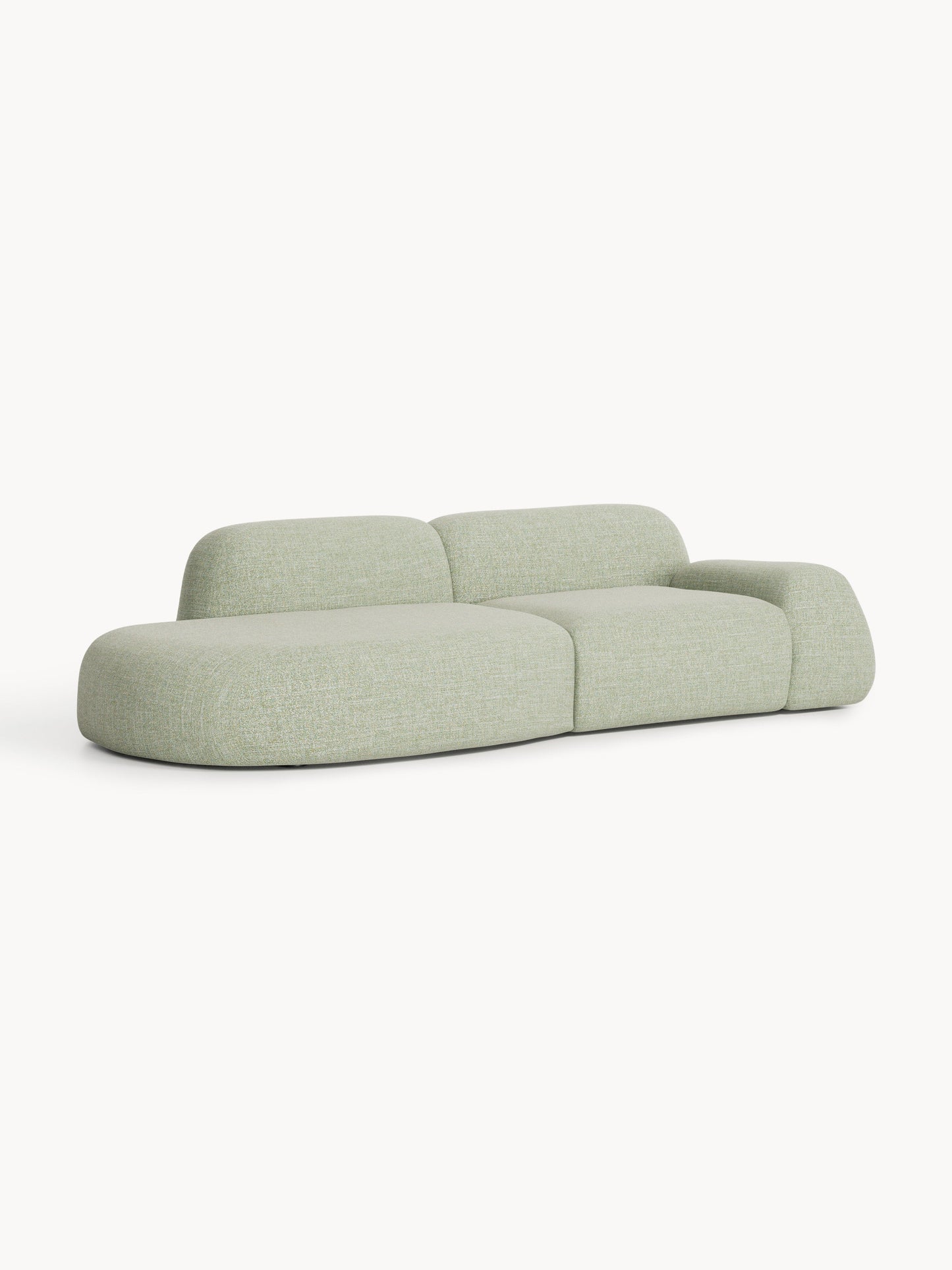 Wolbrenna Modular Chaise (3-Seater) in Bouclé