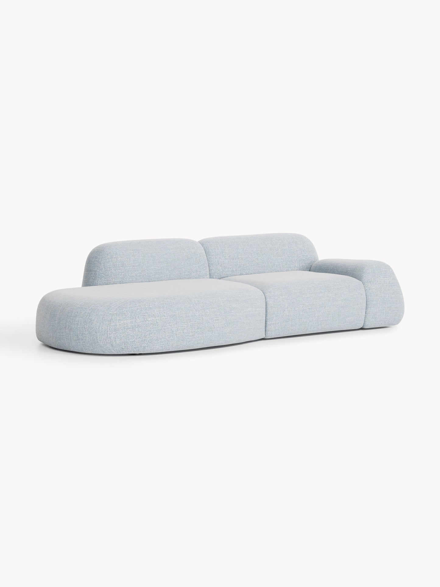 Wolbrenna Modular Chaise (3-Seater) in Bouclé